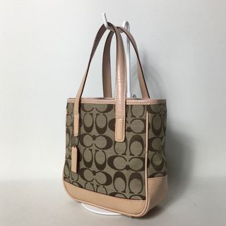 コーチ(COACH)の2506-121｜コーチ シグネチャー ハンドバッグ ベージュ(ハンドバッグ)