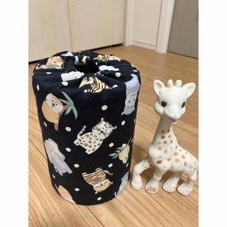 ミルク缶カバーハンドメイドポットん落とし(知育玩具)