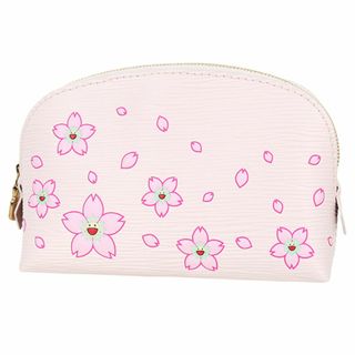 ルイヴィトン(LOUIS VUITTON)のルイヴィトン LV×TK ポシェットコスメティックPM エピ チェリーブロッサム ピンク 化粧ポーチ コスメポーチ ミニバッグ バッグインバッグ ポーチ 新品 156743(ポーチ)