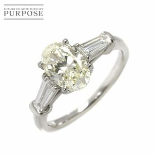 リング 12号 ダイヤ 1.451ct/0.577ct Pt プラチナ 指輪 90284370(リング(指輪))