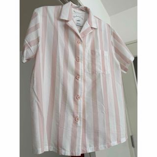 ジェラートピケ(gelato pique)のパジャマ　ルームウェア　ルームウエア　pajamas ストライプ　ピンク(ルームウェア)