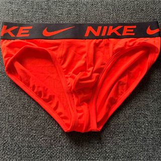 ナイキ(NIKE)のNIKE ナイキ ブリーフM(L)オレンジ スポーツインナー (その他)