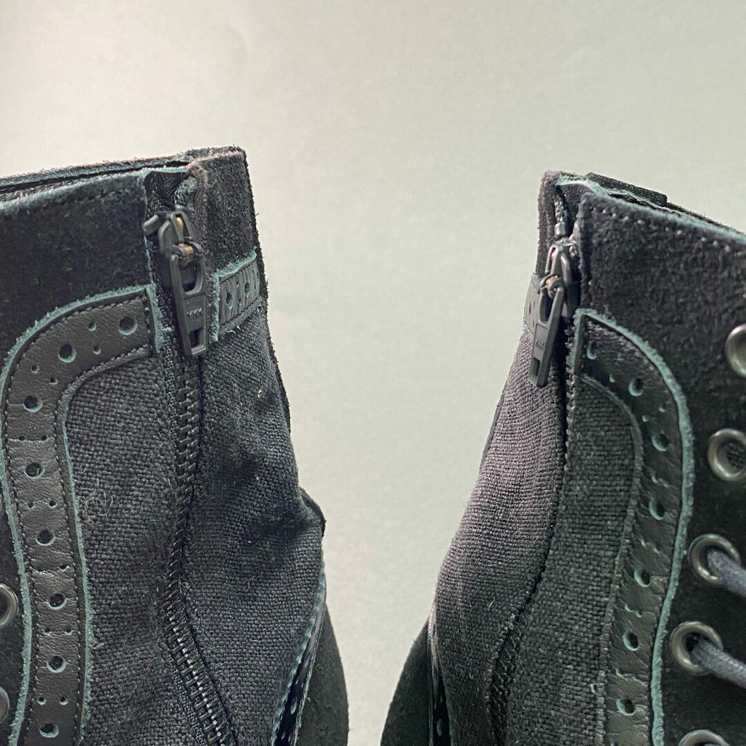 Y's - 3f27 《美品》 Y's ワイズ レースアップブーツ 1 ブラック