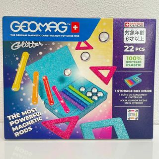 新品未開封 ゲオマグ グリッターパネル 22P おもちゃ 子供 キッズ(積み木/ブロック)