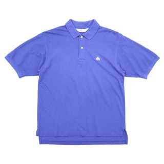 ブルックスブラザーズ(Brooks Brothers)の90s ブルックスブラザーズ ゴールデンフリース USA製 半袖 ポロシャツ 青(ポロシャツ)