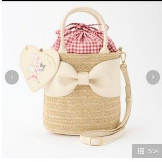 シマムラ(しまむら)のしまむら　サンリオ　青木美沙子　サンリオキャラクターズ　2WAY リボンバッグ　(トートバッグ)