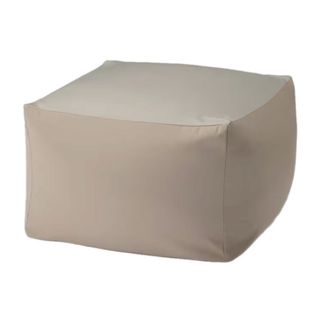 ムジルシリョウヒン(MUJI (無印良品))の定価4千！無印良品 体にフィットするソファ用綿帆布カバー ベージュ クッション(ビーズソファ/クッションソファ)