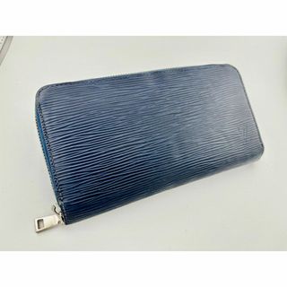 ルイヴィトン(LOUIS VUITTON)の【良品】ルイヴィトン エピ ジッピーウォレット ネイビー 長財布(長財布)