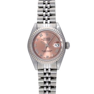 ロレックス(ROLEX)の中古 ロレックス ROLEX 69174 T番(1997年頃製造) ピンク レディース 腕時計(腕時計)