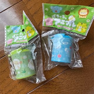 ぽちゃちゃ　アニマル　コインホルダー　コインシリンダー　（5点セット）(コインケース)