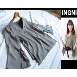 イング(INGNI)の春最新★INGNIイング★スリットフレア袖/TOPS★(シャツ/ブラウス(長袖/七分))