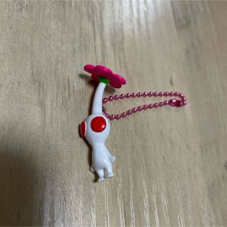 フルーツグミ マスコット ピクミン　白ピクミン　キーホルダー　未使用☆(キーホルダー)