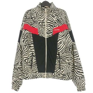 セリーヌ(CELINE)のセリーヌ CELINE 22AW ゼブラ柄トラックジャケット ブルゾン S(ブルゾン)