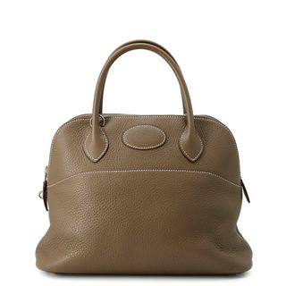 エルメス(HERMES)のエルメス ハンドバッグ ボリード31 エトゥープ/シルバー金具 トリヨンクレマンス T刻印 2wayショルダー(ハンドバッグ)