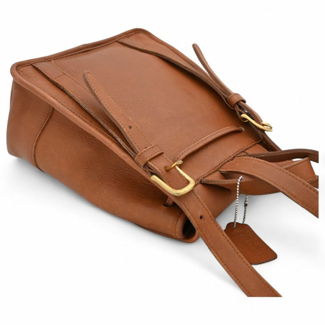 コーチ バックパック レザー ターンロック Bランク co5605ff COACH - コーチ バックパック ブラウン レザー ターンロック B