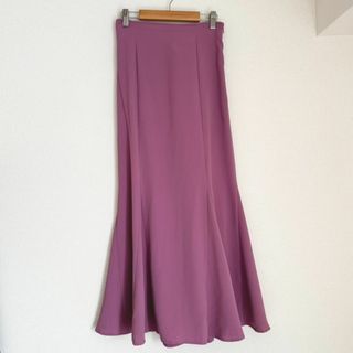 ナイスクラップ(NICE CLAUP)のNICE CLAUP ロングスカート フレアスカート Lサイズ レースアップ(ロングワンピース/マキシワンピース)