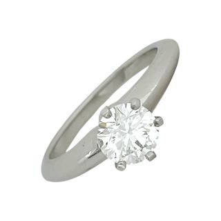 ティファニー(Tiffany & Co.)の　ティファニー TIFFANY＆CO ソリテール リング Pt950 ダイヤモンド ジュエリー(リング(指輪))