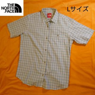 ザノースフェイス(THE NORTH FACE)の【古着良品】The North Face 半袖シャツ チェック柄 レディース(シャツ/ブラウス(長袖/七分))