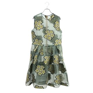 RED VALENTINO - レッドヴァレンティノ RED VALENTINO ワンピース 衣料品 トップス ポリエステル レディース ブルー系 1R0VA0D5 【中古】