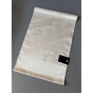 夏帯揚げ 新品 ラミエール絽帯揚げ ポリエステル 洗える アイボリー(和装小物)