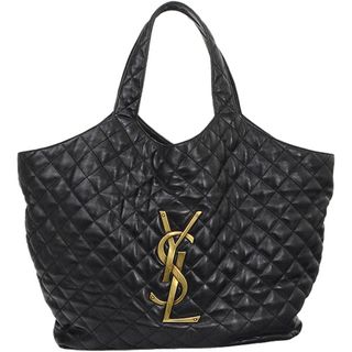 サンローラン(SAINT LAURENT)のサンローランパリ イカール マキシ ショッピングバッグ ラムスキン 698651(トートバッグ)