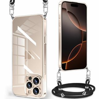 【数量限定】iPhone 16 Pro Max 用 ケース クリア ショルダー (その他)