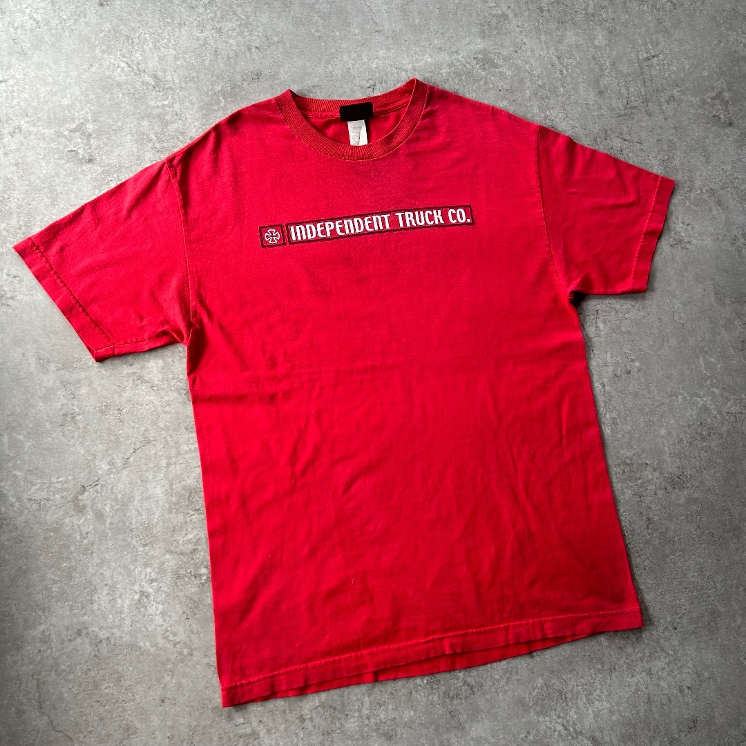 INDEPENDENT - 90s00s インディペンデント tシャツ レッド L nhs