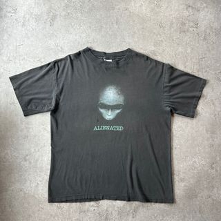 ヴィンテージ(VINTAGE)の90s エイリアン tシャツ ブラック XL 両面プリント(Tシャツ/カットソー(半袖/袖なし))