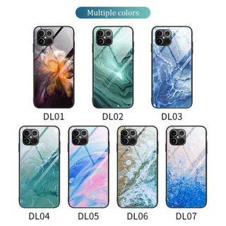 iPhone 12 12pro 12mini ケース　ガラス　iPhoneケース(iPhoneケース)