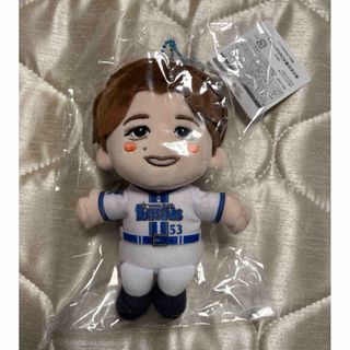 ヨコハマディーエヌエーベイスターズ(横浜DeNAベイスターズ)の横浜DeNAベイスターズ選手ぬいぐるみキーチェーン中川颯選手(応援グッズ)