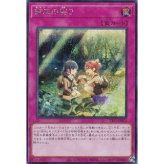 遊戯王 TTP1-JP073 御巫の契り (日本語版 シークレットレア) タクティカルトライパック 黒魔導・ＨＥＲＯ・御巫(シングルカード)