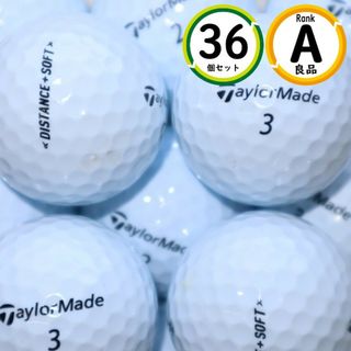 Aランク 36個 テーラーメイド  ディスタンス プラス ソフト ホワイト 良品 TAYLORMADE ロストボール 送料無料(その他)