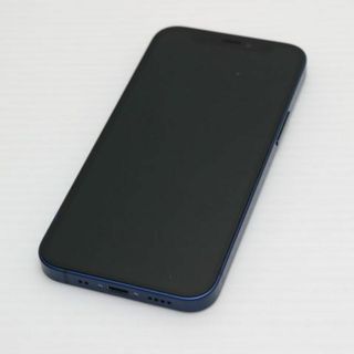 アイフォーン(iPhone)の超美品 SIMフリー iPhone12 mini 64GB ブルー M000(スマートフォン本体)