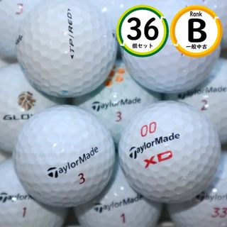36個 テーラーメイド 混合 Bランク ホワイト TAYLORMADE 中古 ロストボール 送料無料(その他)