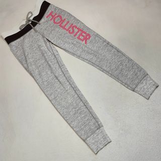 ホリスター(Hollister)の訳あり★HOLLISTER スウェットパンツ ロゴ ユニセックス グレー M(カジュアルパンツ)