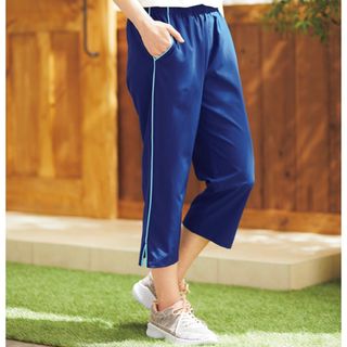 Lサイズ 7分丈 お散歩パンツ ネイビー