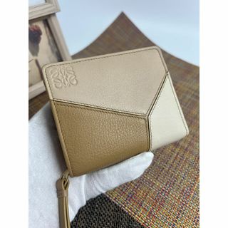 ロエベ(LOEWE)の✨極美品✨ LOEWE ロエベ　レザーパズル　コンパクトジップウォレット(財布)