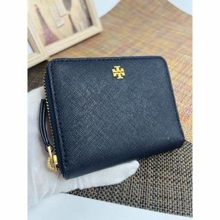トリーバーチ(Tory Burch)の✨極美品✨トリーバーチ エマーソン コンパクトウォレット ラウンドジップ(財布)