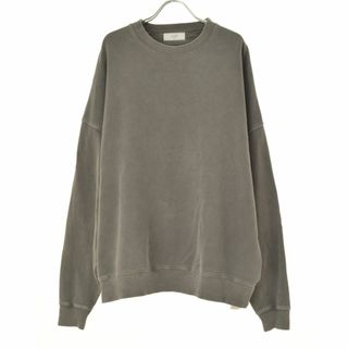 スローブイエナ(SLOBE IENA)の【SLOBEIENA】24AW 24070912513030 ビックシルエットピグメント裏毛プルオーバー長袖スウェット(トレーナー/スウェット)