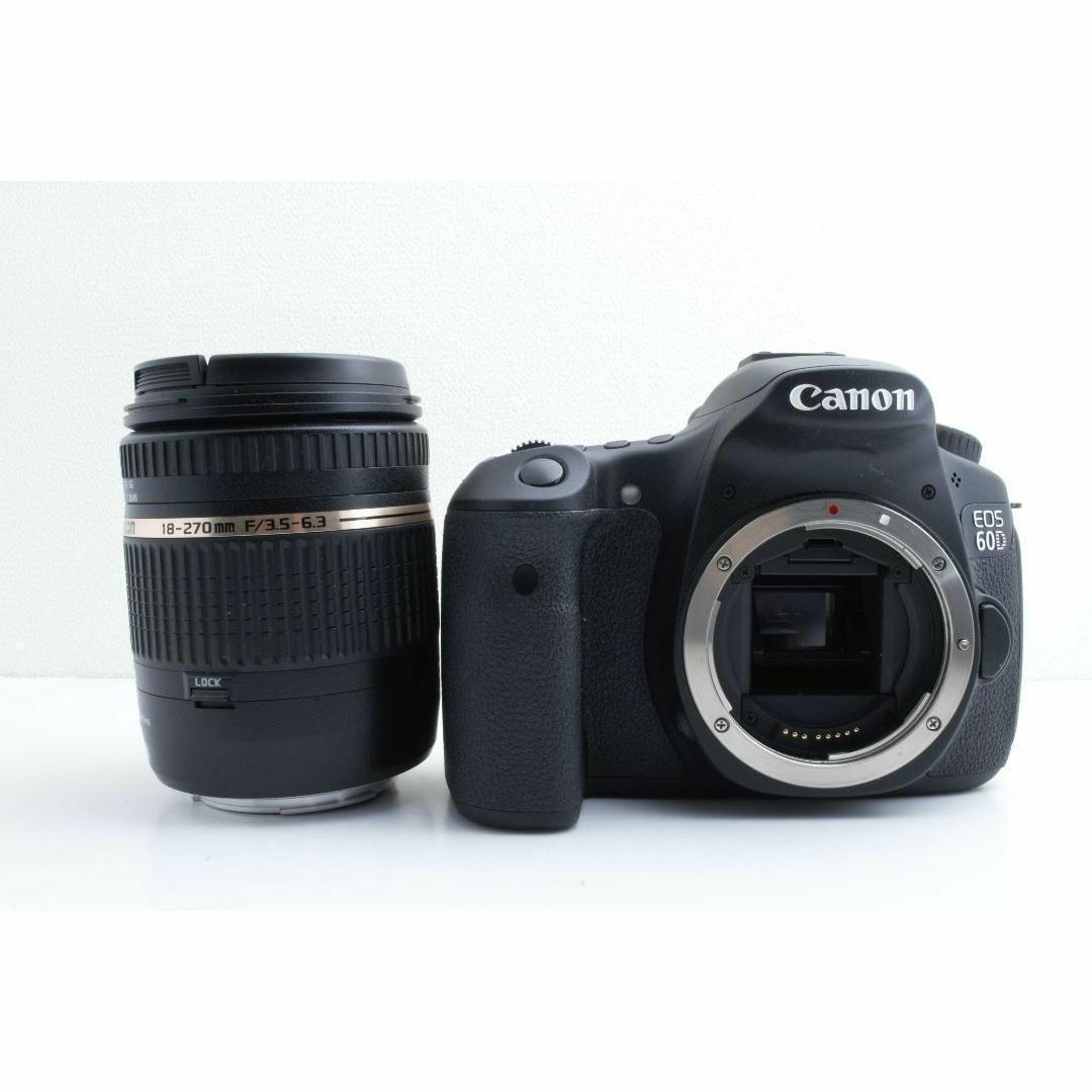 Canon EOS 60D　バリアングル液晶 高画質 新品級　未使用に近い 新品級❤️未使用に近い❤️Canon EOS 60D❤️バリアングル液晶 高