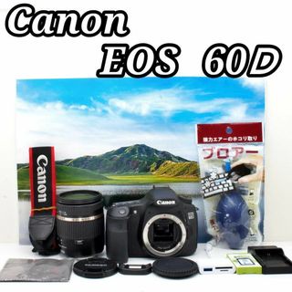 キヤノン(Canon)の新品級❤️未使用に近い❤️Canon EOS 60D❤️バリアングル液晶 高画質(デジタル一眼)