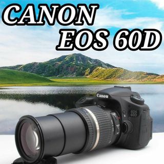 キヤノン(Canon)のシャッター回数257回❤️Canon EOS 60D タッチ操作感覚で簡単撮影(デジタル一眼)