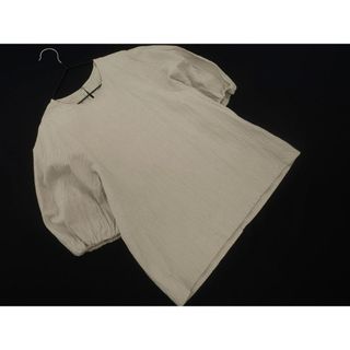 ロートレアモン(LAUTREAMONT)のLAUTREAMONT ロートレアモン ボリュームスリーブ ブラウス シャツ size38/グレー ■◆ レディース(シャツ/ブラウス(長袖/七分))
