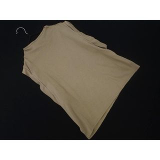 ユナイテッドアローズ(UNITED ARROWS)のUNITED ARROWS ユナイテッドアローズ MARW ノースリーブ カットソー グレージュ ■◆ レディース(カットソー(半袖/袖なし))