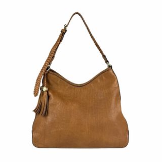 グッチ(GUCCI)のグッチ GUCCI ショルダーバッグ レザー ブラウン レディース 257026 送料無料【中古】 z5619(ショルダーバッグ)