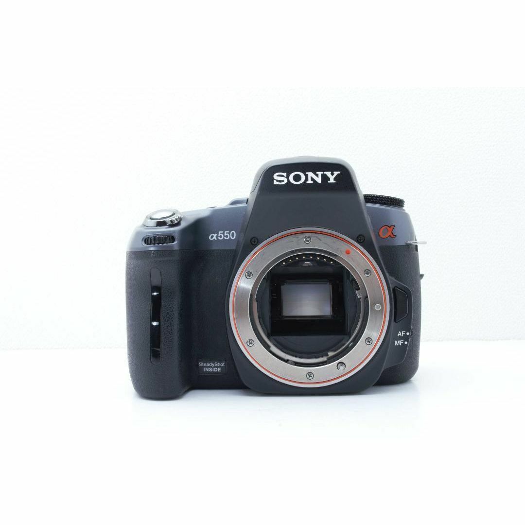 SONY - 大満足セットSONY α550❤️軽量＆快適操作♪撮影の幅が