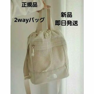 韓国限定★完売品★ノースフェイス　メッシュ　バケットバッグ　ショルダーバッグ(ショルダーバッグ)