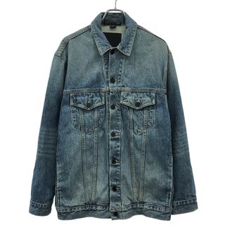 アレキサンダーワン(Alexander Wang)のDENIM X ALEXANDER WANG デニムエックス アレキサンダーワン DAZE オーバーサイズデニムジャケット  インディゴ M(Gジャン/デニムジャケット)