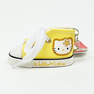 サンリオ ハローキティ スニーカーキーリング カオハナ イエロー Sanrio(キーホルダー)