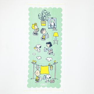スヌーピー(SNOOPY)のスヌーピー ふんわりガーゼタオル フェイスタオル 洗濯 西川 SNOOPY(タオルケット)